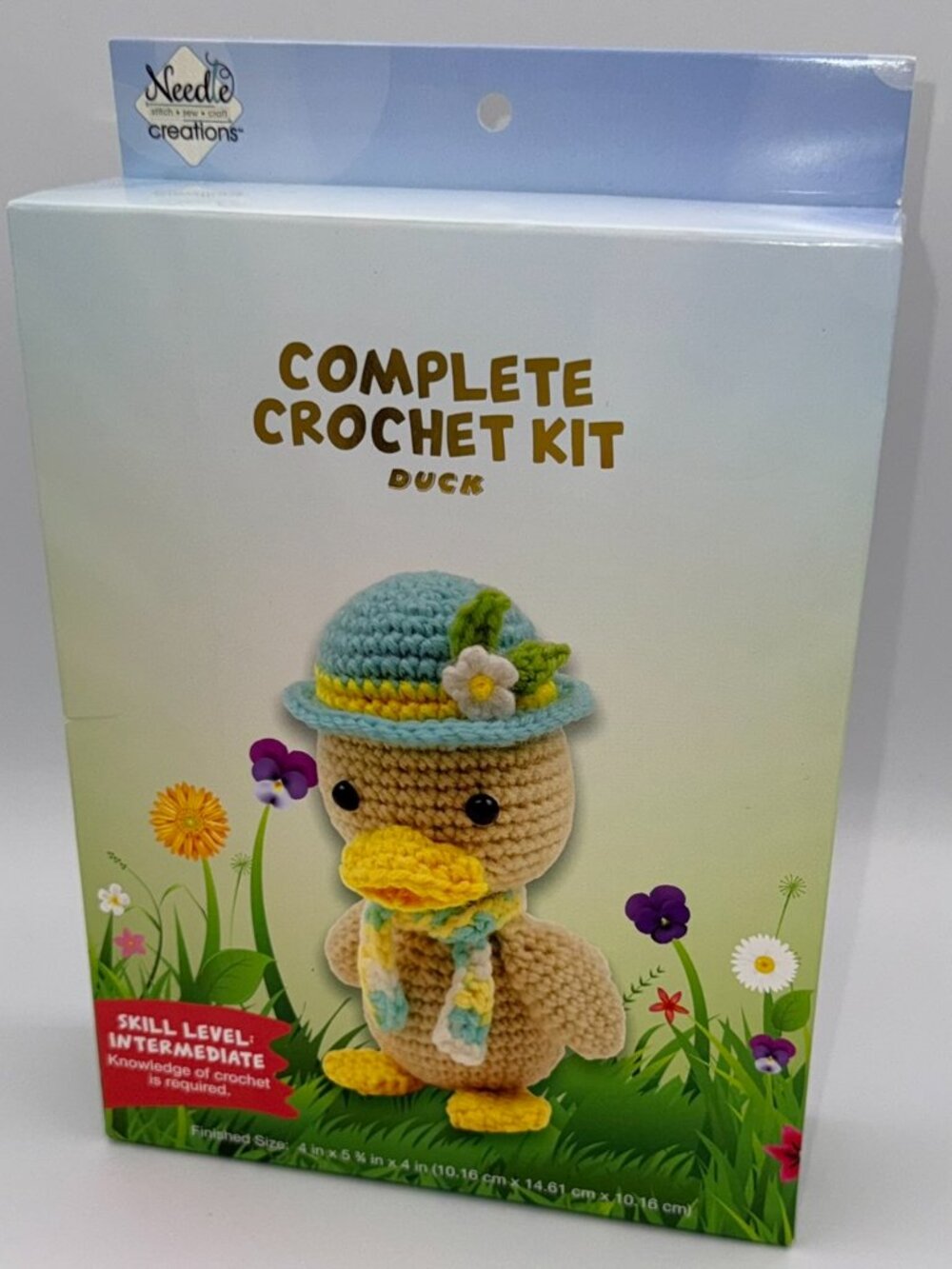 Needle Creations Complete Crochet Kit Duck – NWT Craft Kit